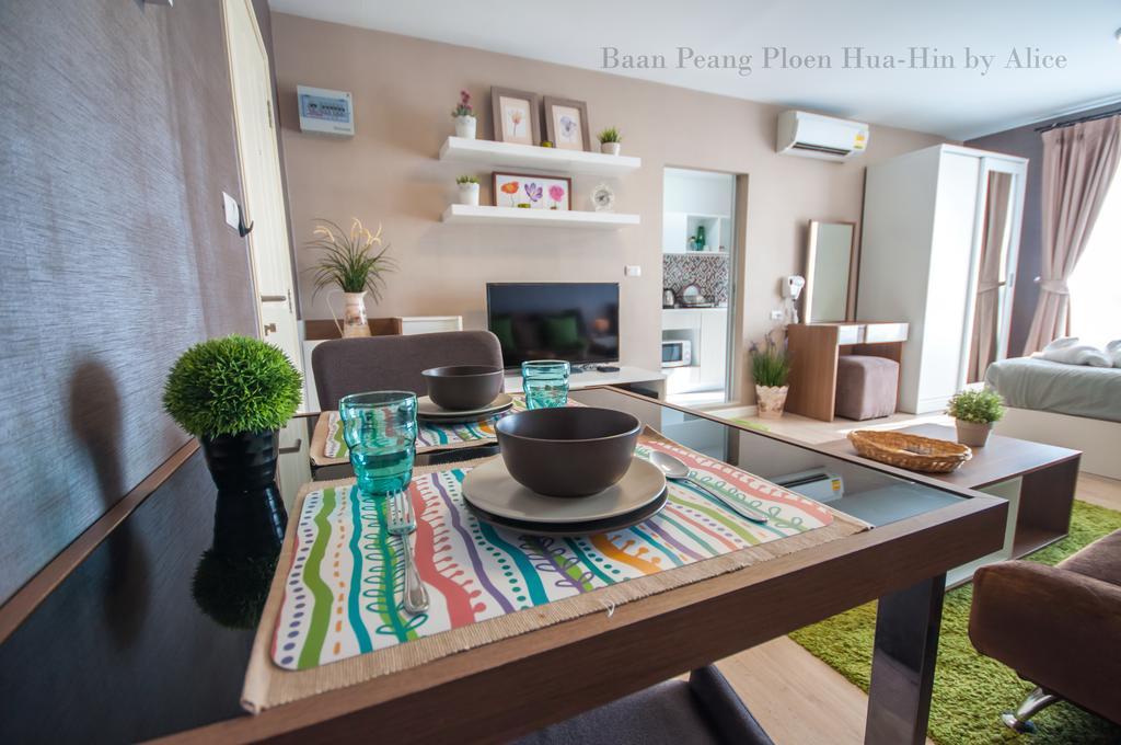 Apartmán Baan Peang Ploen Huahin By Alice Exteriér fotografie