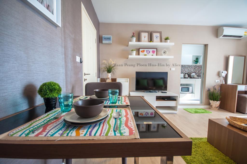 Apartmán Baan Peang Ploen Huahin By Alice Exteriér fotografie